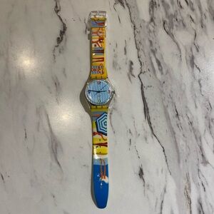 Vintage Swatch Watch Bikini Beach model 2004 unisex Swiss Made